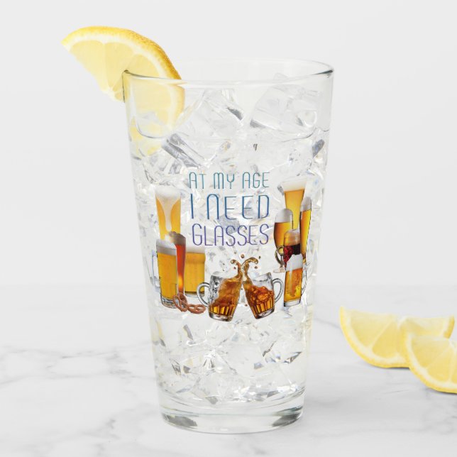 SlipperyJoe's ölglas pilsnerglas kannor  Glaskopp (Framsida Ice)