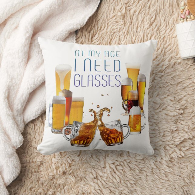 SlipperyJoe's ölglas pilsnerglas kannor  Kudde (Filt)