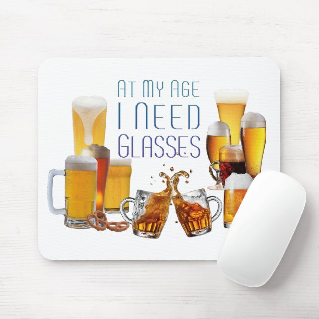 SlipperyJoe's ölglas pilsnerglas kannor  Musmatta (Med mus)