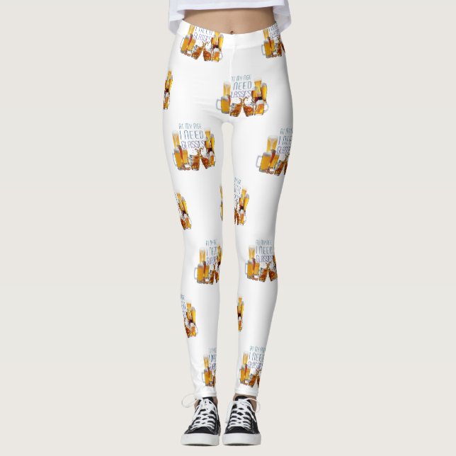 SlipperyJoe's ölglas pilsnerglas muggar  Leggings (Framsida)