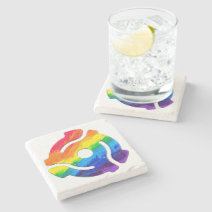 SlipperyJoes plastadapter för 45 varv/min Stenunderlägg