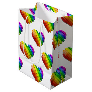 SlipperyJoes pride hjärtform många horizonta