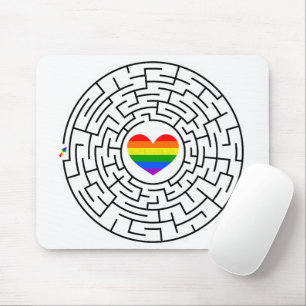 SlipperyJoe's pride maze hjärtpilspollabyri Musmatta
