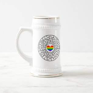 SlipperyJoe's pride maze hjärtpilspollabyri Sejdel