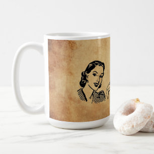 SlipperyJoe's Princess klap som går roligt 50-tale Kaffemugg