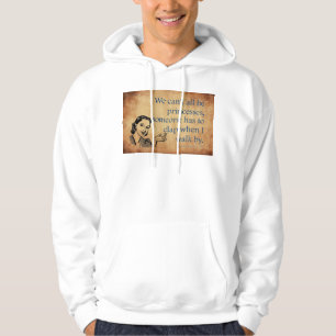 SlipperyJoe's prinsessor applåderar vintage affisc Hoodie