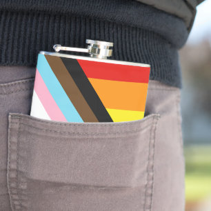SlipperyJoe's Progress Pride Flag sex klassiska ho Fickplunta
