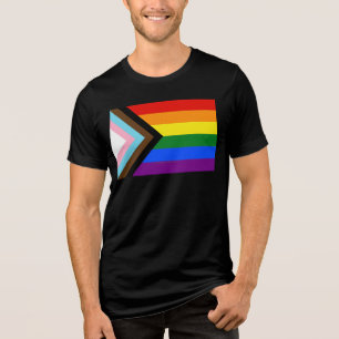 SlipperyJoe's Progress Pride Flag sex klassiska ho T Shirt
