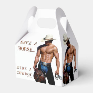 SlipperyJoe's rädda häst rid halm cowboyhatt mus Presentaskar