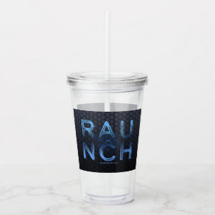 SlipperyJoe's Raunch metallic blue brev d Take Away Mugg