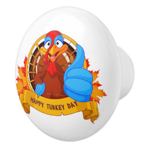 SlipperyJoe's roliga serieteckning Thanksgiving-de Knopp