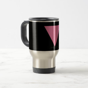 SlipperyJoe's rosa triangelflagga ljust rosa symbo Resemugg