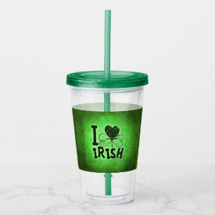 SlipperyJoe's Saint Patrick's Day högtidliga irlän Take Away Mugg