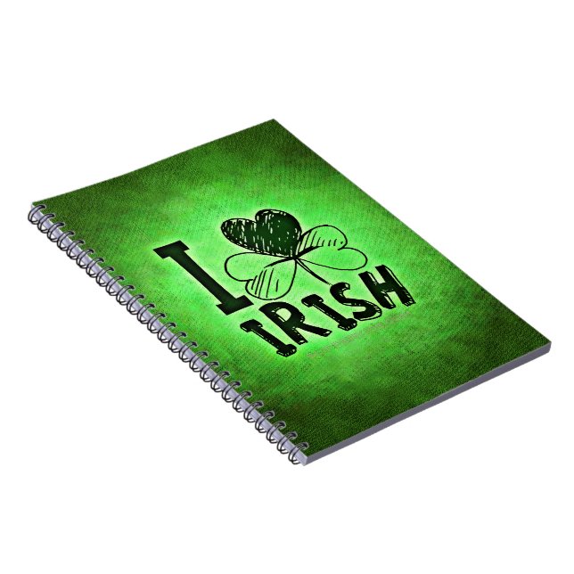 SlipperyJoe's Saint Patrick's Day holiday Irish pr Anteckningsbok (Högra Sidan)