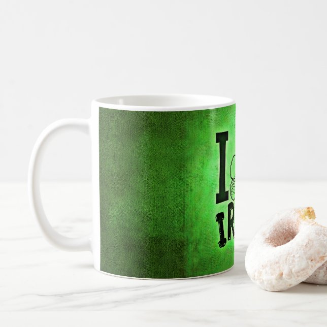SlipperyJoes Saint Patrick's Day semester irländsk Kaffemugg (Med munk)
