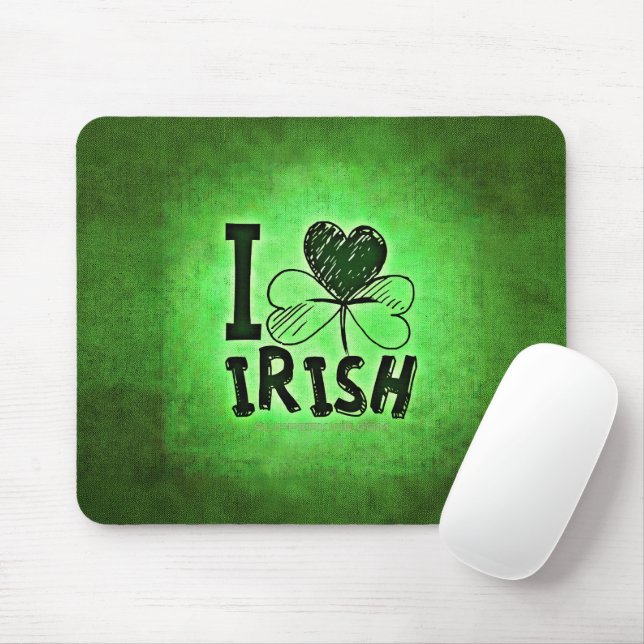 SlipperyJoes Saint Patrick's Day semester irländsk Musmatta (Med mus)