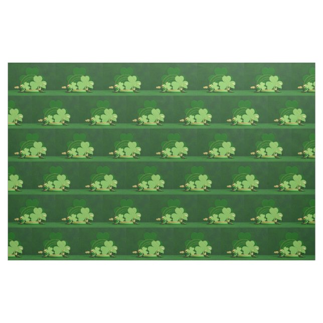 SlipperyJoe's Saint Patrick's Day three-leaf clove Tyg (Yard)