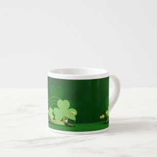 SlipperyJoe's Saint patrick's day trelöv clove Espressomugg