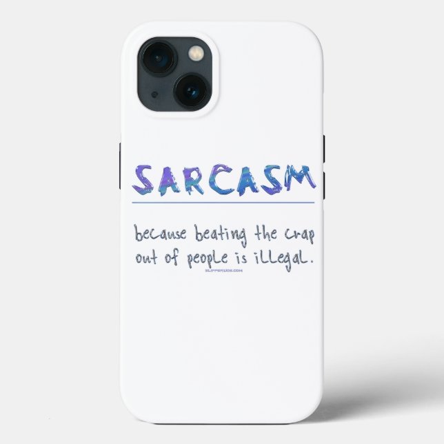 SlipperyJoe's Sarcasm lustiga slogan som säger lek (Baksida)