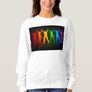 Slipperyjoes sex stående siluetter med armarna upp t shirt