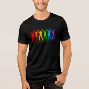Slipperyjoes sex stående siluetter med armarna upp t shirt