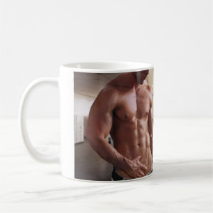 SlipperyJoe's shirtless muskulösa manliga torso se Kaffemugg