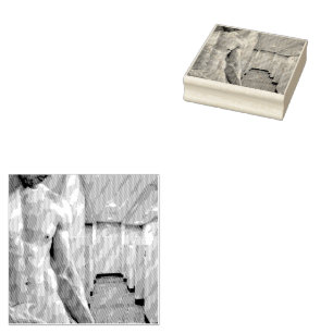 SlipperyJoes shirtlösa muskulösa manliga torso sex Stämpel
