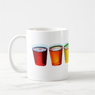 SlipperyJoe's shotglas sex koppar arrangerade hori