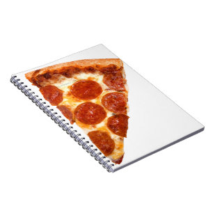 SlipperyJoe's Skivad Pizza pepparoni ost läcker Anteckningsbok