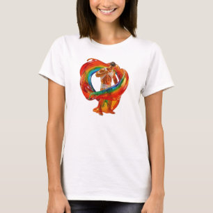SlipperyJoes slående moderna Pride-tema maskulina T Shirt