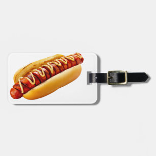 SlipperyJoe's sommar BBQ-vibe varmkorv inklämd mju Bagagebricka