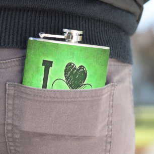 SlipperyJoes St Patrick's Day firande irländska pr Fickplunta