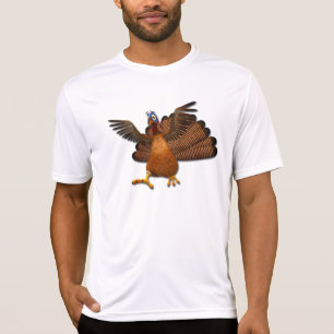 SlipperyJoe's Thanksgiving-gobb glada ansiktet liv T Shirt