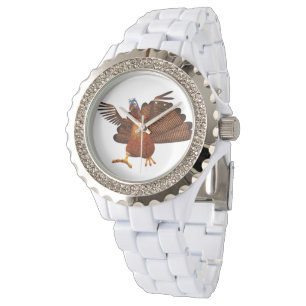 SlipperyJoe's Thanksgiving-gobblande ansvarsfullt Armbandsur