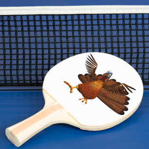 SlipperyJoe's Thanksgiving-gobblande ansvarsfullt Pingisracket