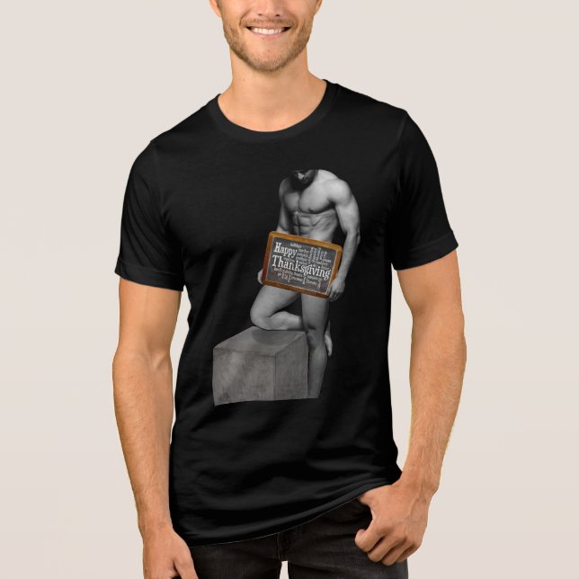 SlipperyJoes Thanksgiving tradition firande m T Shirt (Framsida)