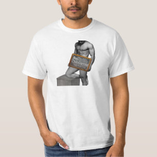 SlipperyJoes tradition på Thanksgiving muskulös ma T Shirt