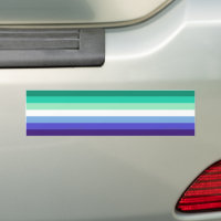 SlipperyJoes trans-inkluderande gaymansflagga pale