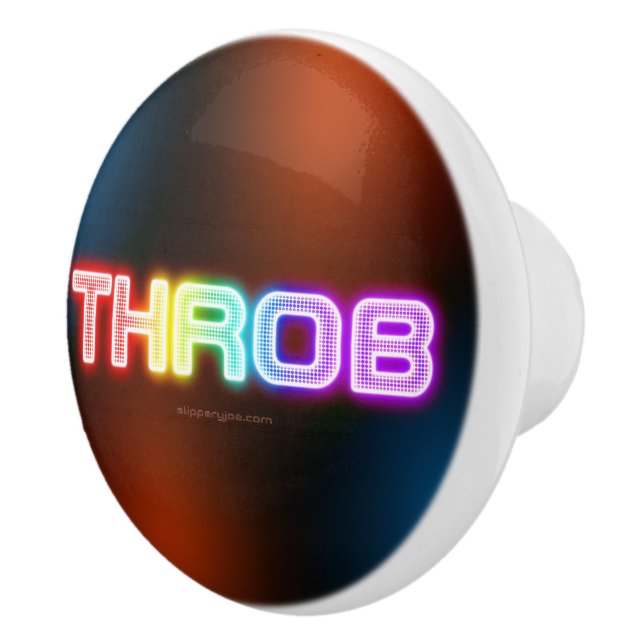 SlipperyJoe's trob regnbågsliknande övertoningstjo Knopp (Höger)