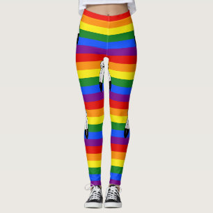 SlipperyJoe's två andar stolthet flagga Indiant sy Leggings