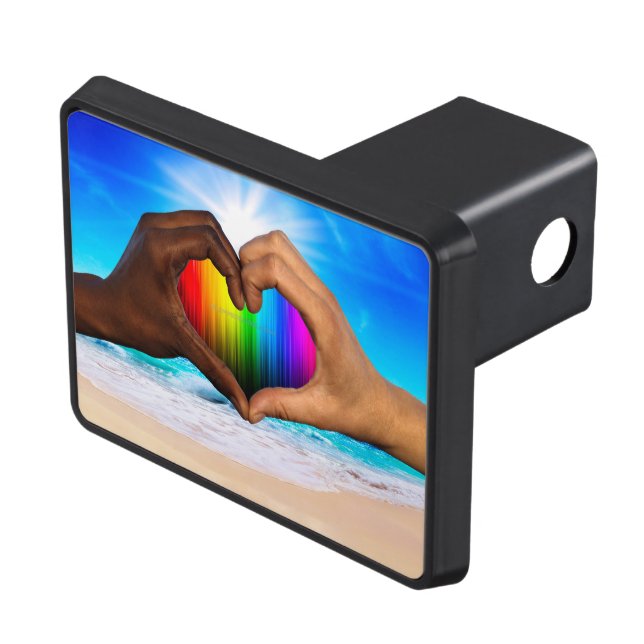 SlipperyJoe's två Hearted händer Interrasman h Dragkroksskydd (Topp Höger)