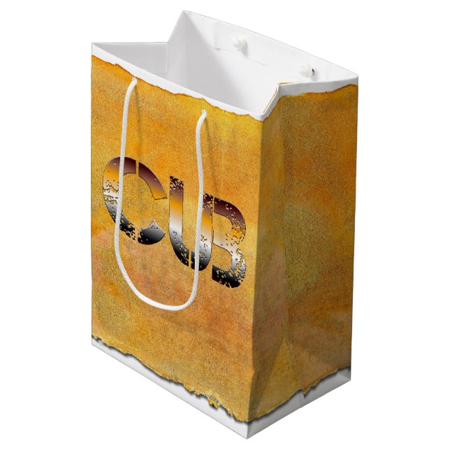 SlipperyJoe's unge bär ord orange-bruna toner pro (Framsidan Vinklad)