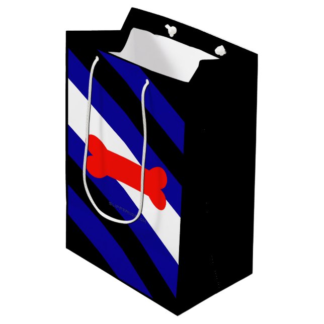SlipperyJoes valp-lek-prydnadsflagga uttrycker kin (Framsidan Vinklad)