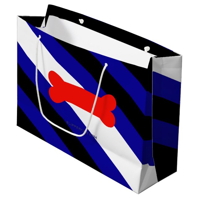 SlipperyJoes valp-lek-prydnadsflagga uttrycker kin (Framsidan Vinklad)