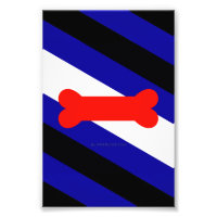 SlipperyJoes valp-lek-prydnadsflagga uttrycker kin