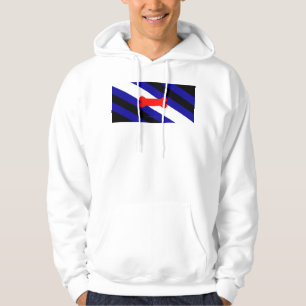 SlipperyJoes valp-lek-prydnadsflagga uttrycker kin Hoodie