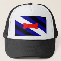 SlipperyJoes valp-lek-prydnadsflagga uttrycker kin