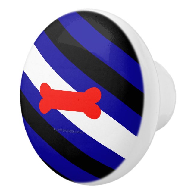 SlipperyJoes valp-lek-prydnadsflagga uttrycker kin Knopp (Höger)