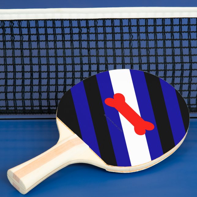 SlipperyJoes valp-lek-prydnadsflagga uttrycker kin Pingisracket (Insitu)