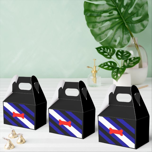 SlipperyJoes valp-lek-prydnadsflagga uttrycker kin Presentaskar (Multipel)